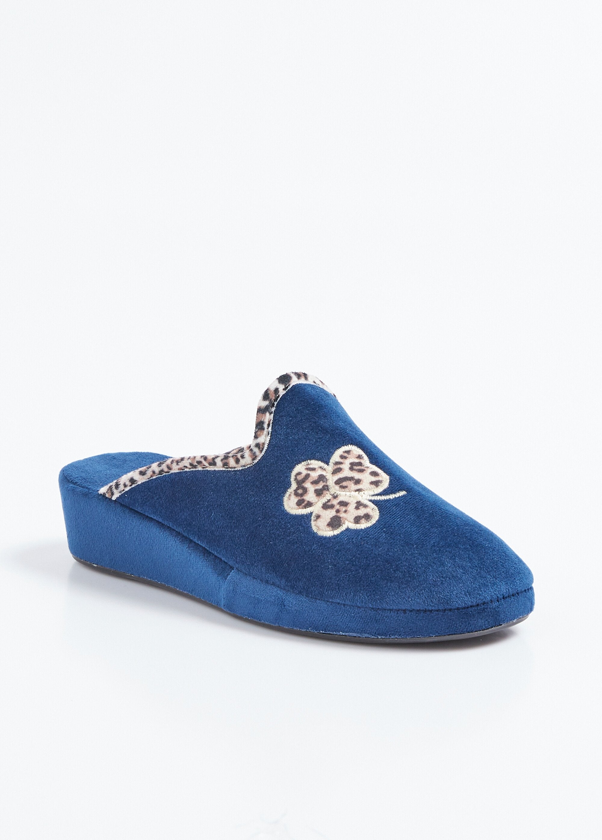 Comfortable_width_mule_slippers_in_velvety_textile_Marine_FA1_slim