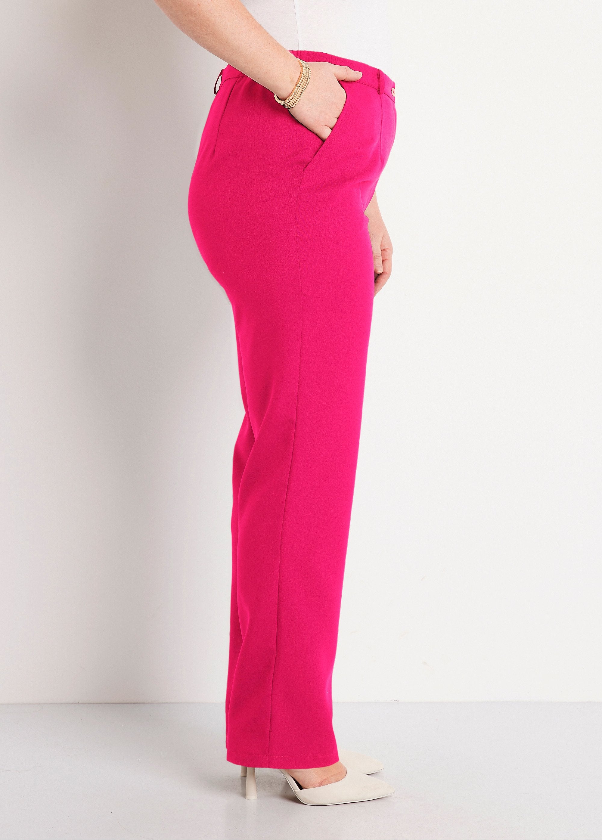 Plain_straight_pants_with_semi-elasticated_waist_Raspberry_DR1_curvy