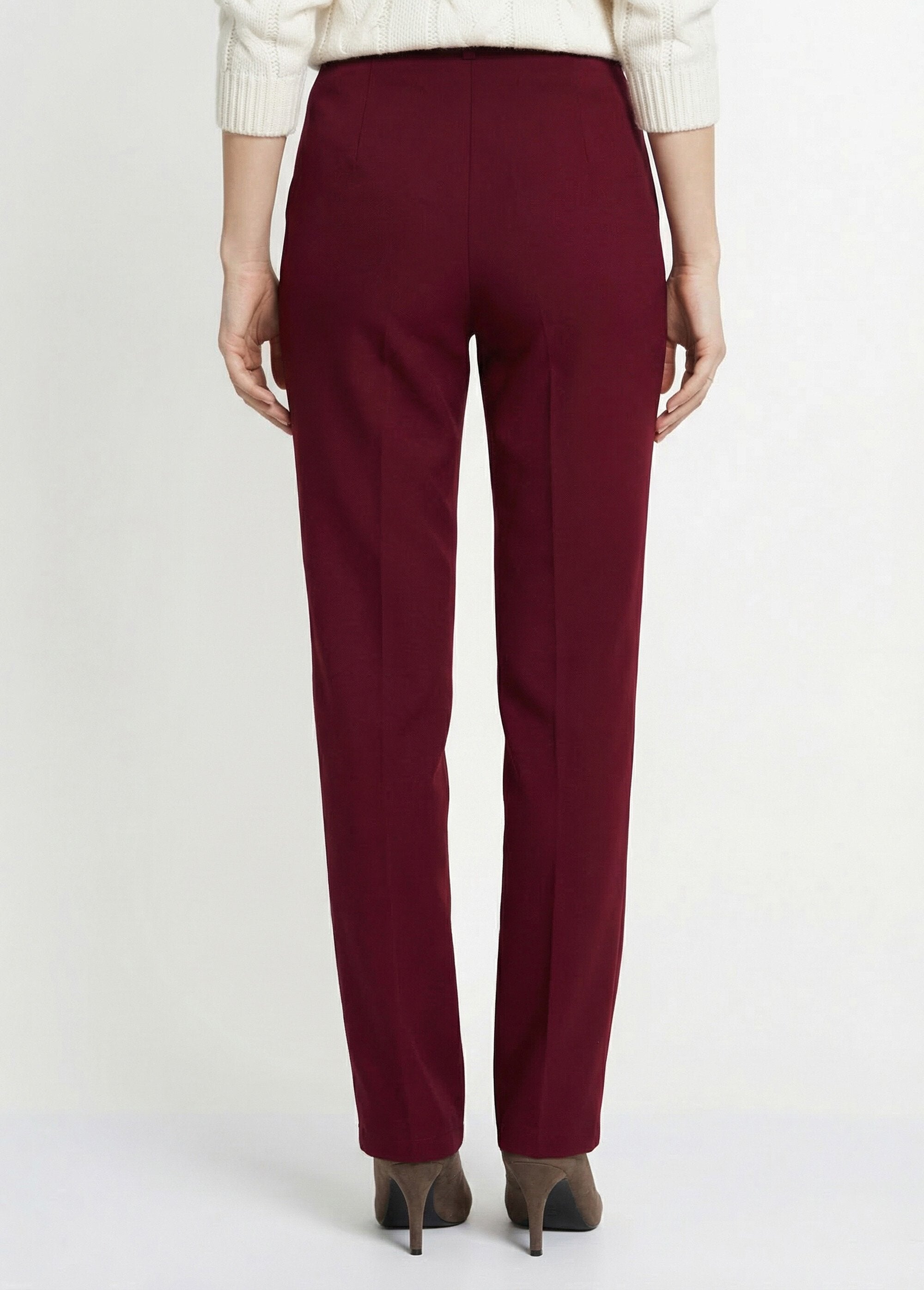 Plain_straight-leg_pants_with_semi-elasticated_waistband_Bordeaux_DO1_slim