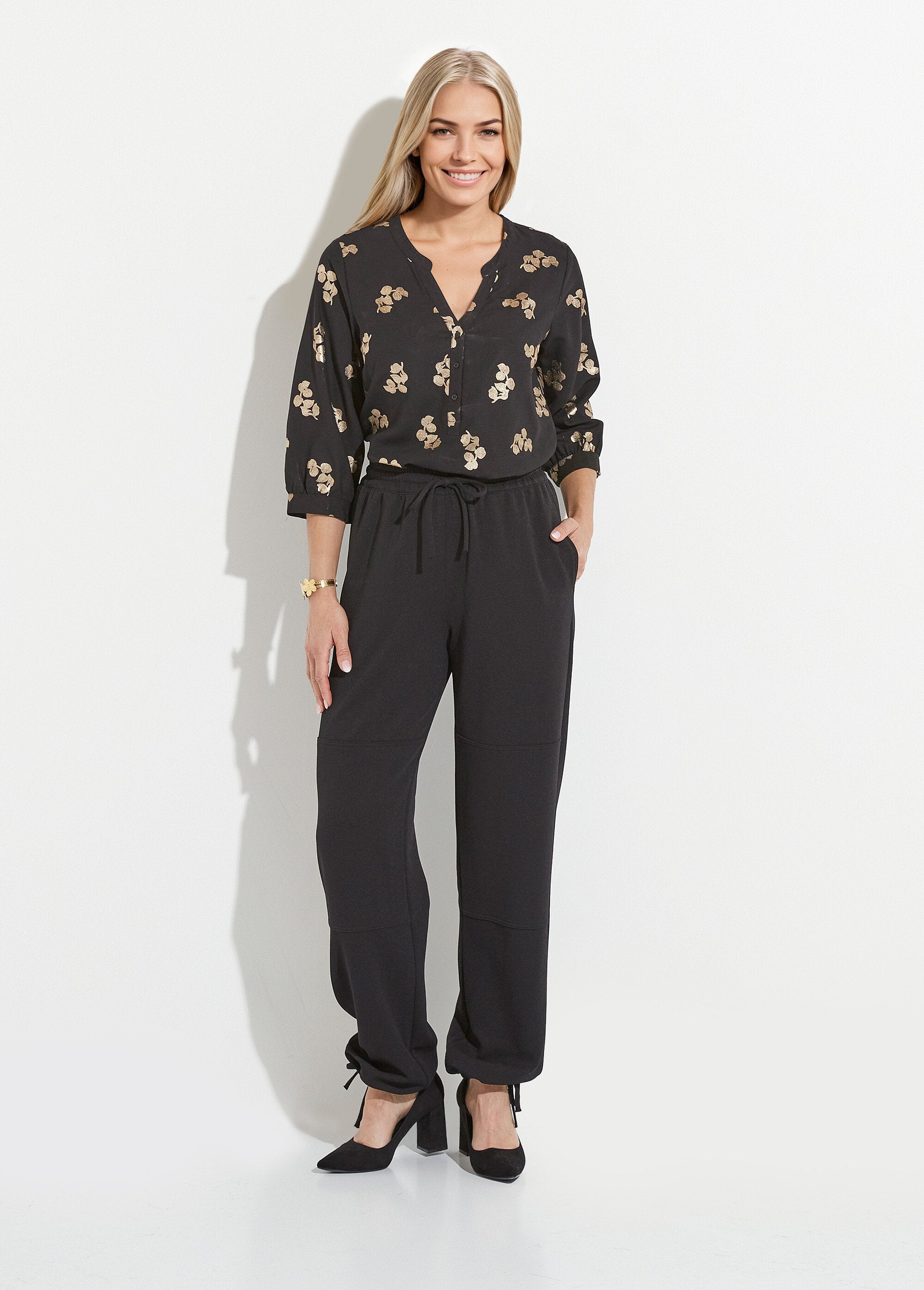 Wide_elasticated_waistband_trousers_in_plain_crepe_knit_Black_SF1_slim