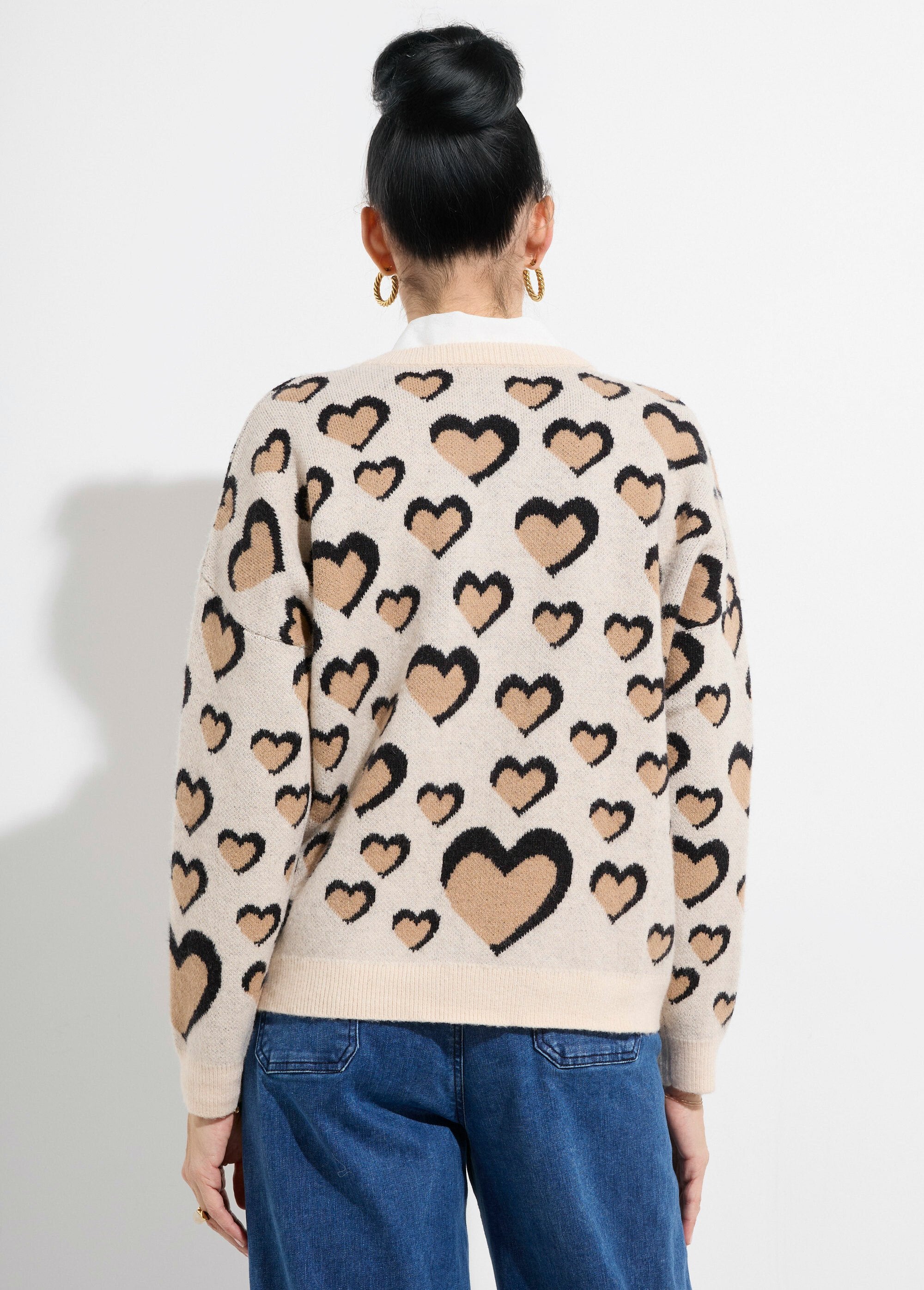 Pull_col_rond_épais_en_laine_avec_coeurs_Ecru_et_camel_DO1_slim