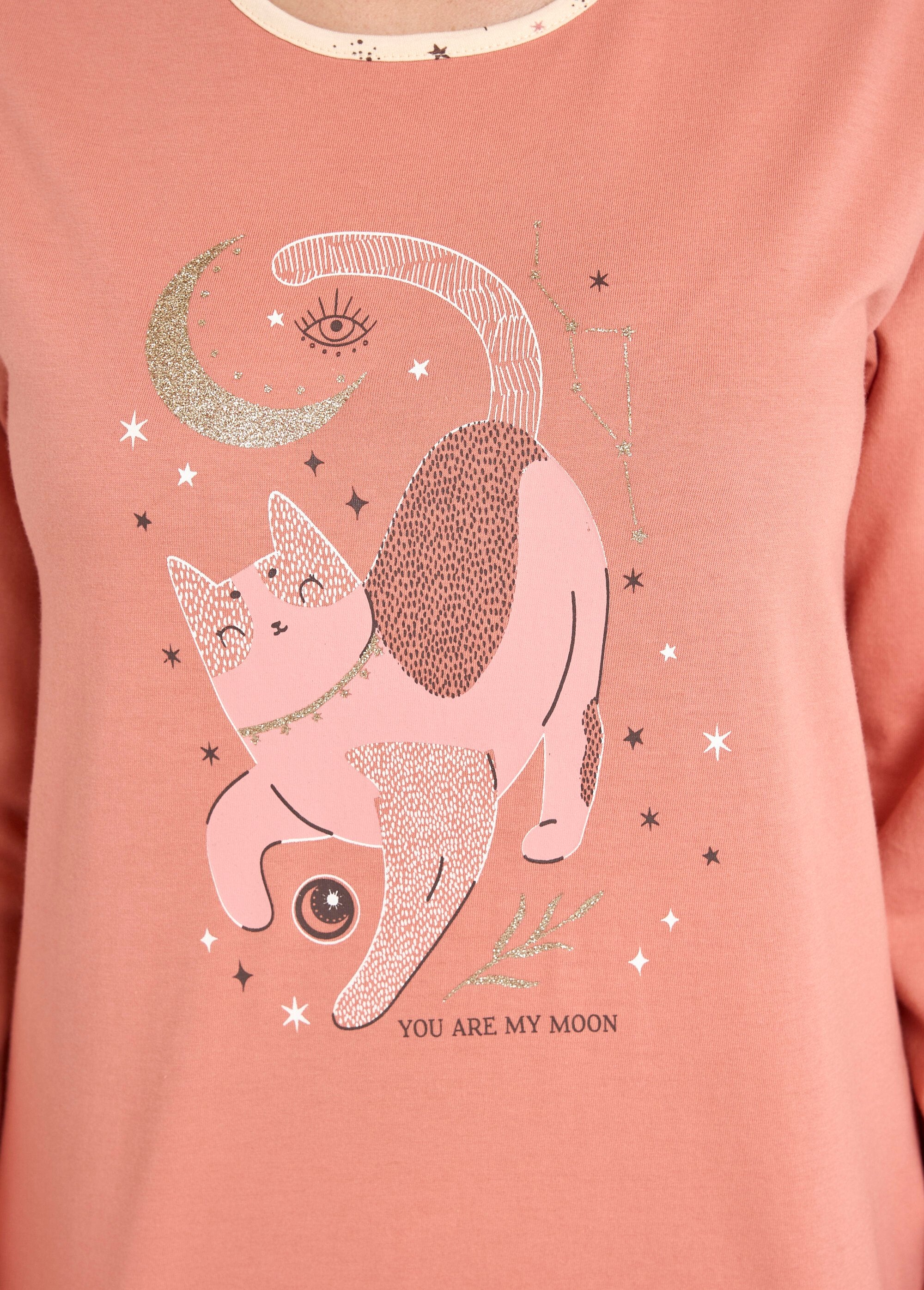 Long-sleeved_cotton_pyjama_pants_Terracotta_and_ecru_DE1_slim