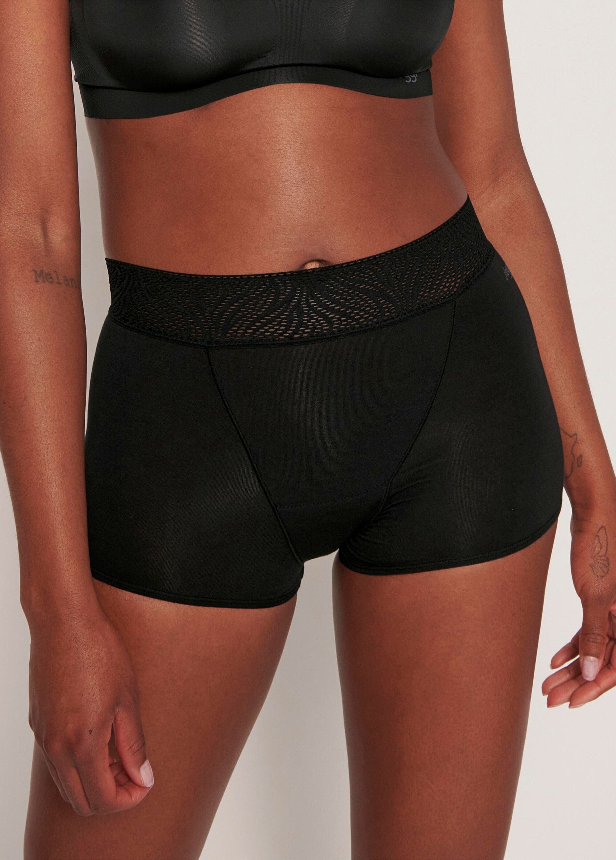 Anti-leak_menstrual_shorts_Black_FA1_slim