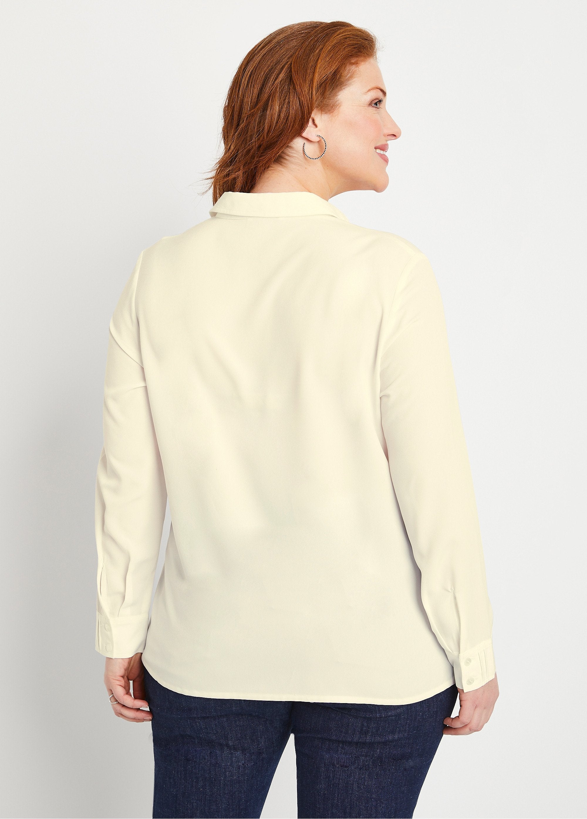 Plain_buttoned_long_rhinestone_blouse_with_shirt_collar_Vanilla_DO1_curvy