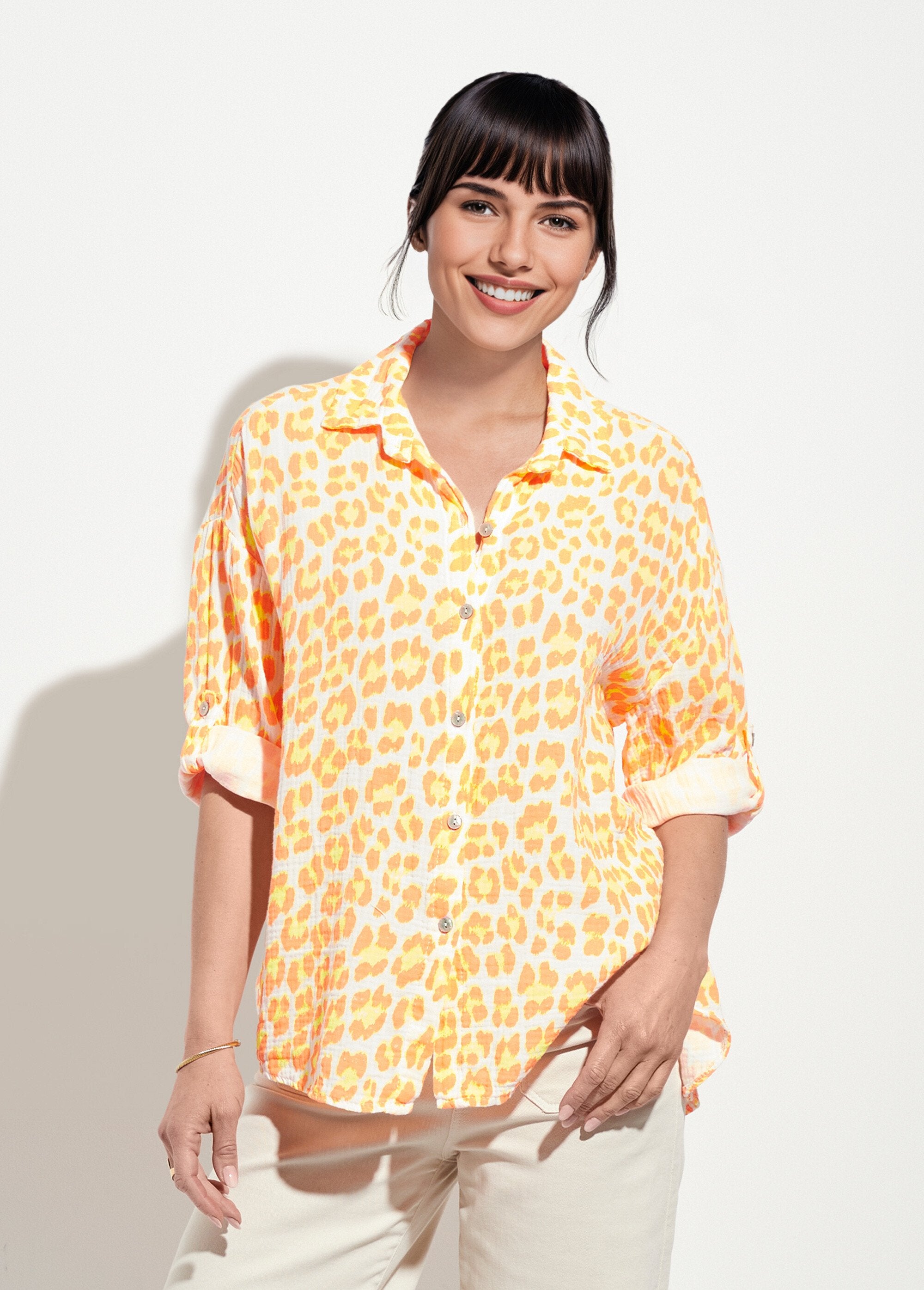Fluorescent_leopard_cotton_gauze_blouse_Orange_FA1_slim