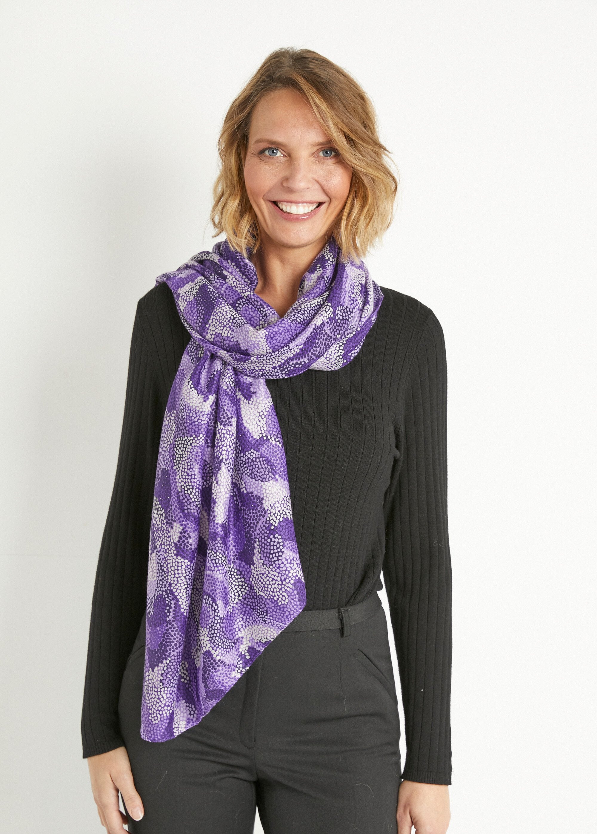 Foulard_imprimé_motif_pailleté_Prune_FA1_slim