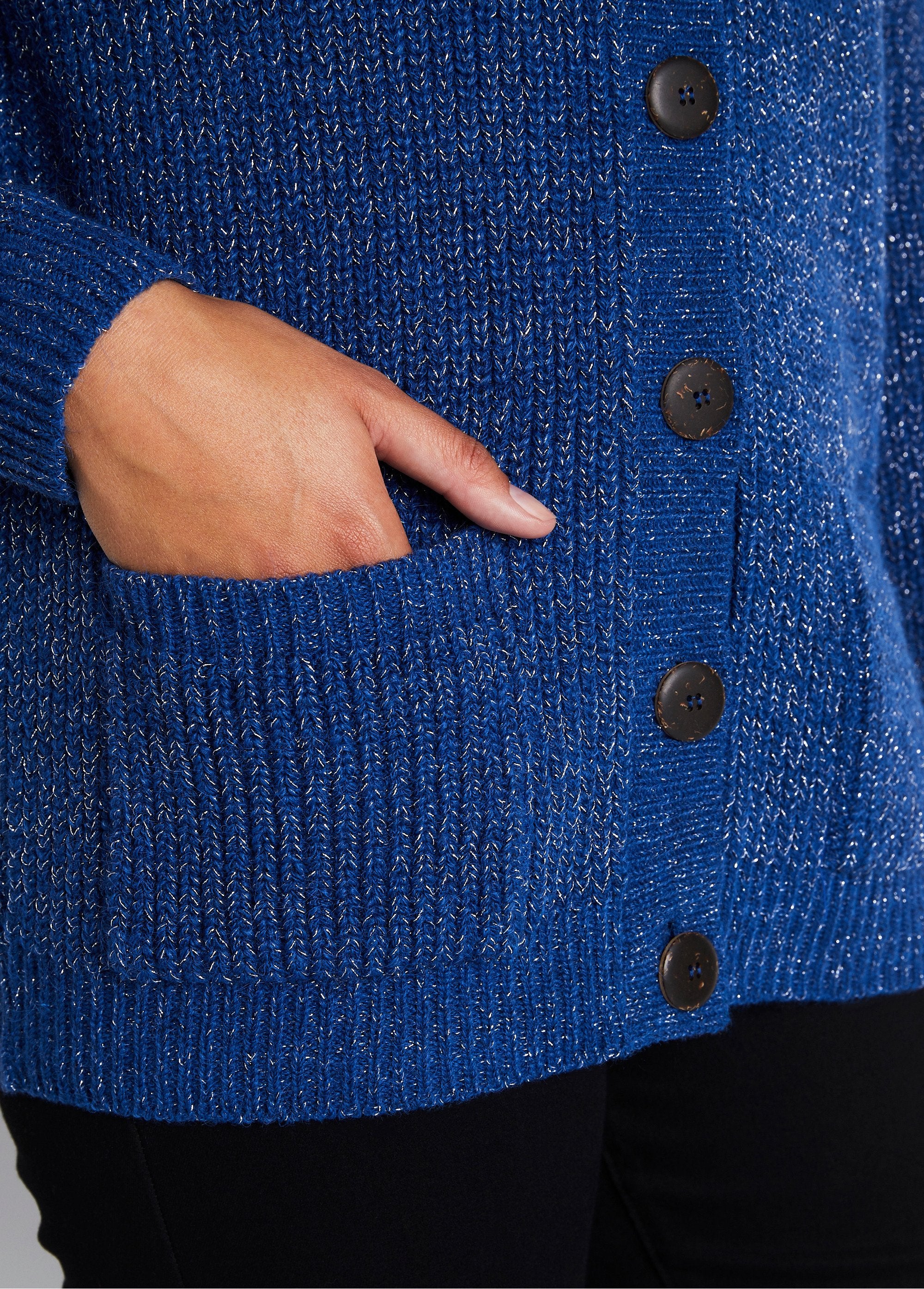 Mid-length_buttoned_cardigan_with_beaded_knit_and_wool_Blue_DE1_slim