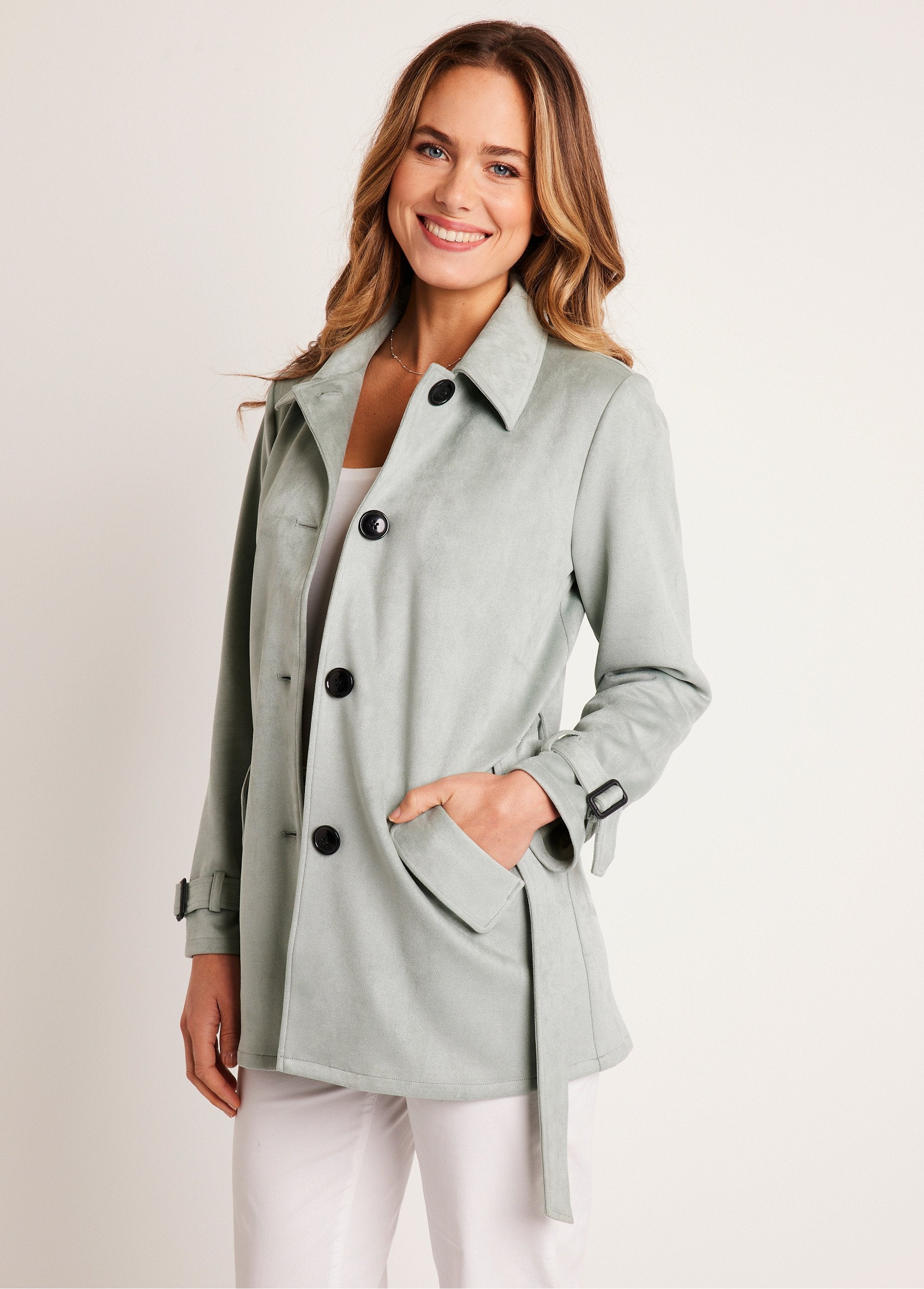 Short_suede_fabric_coat_Aqua_FA1_slim