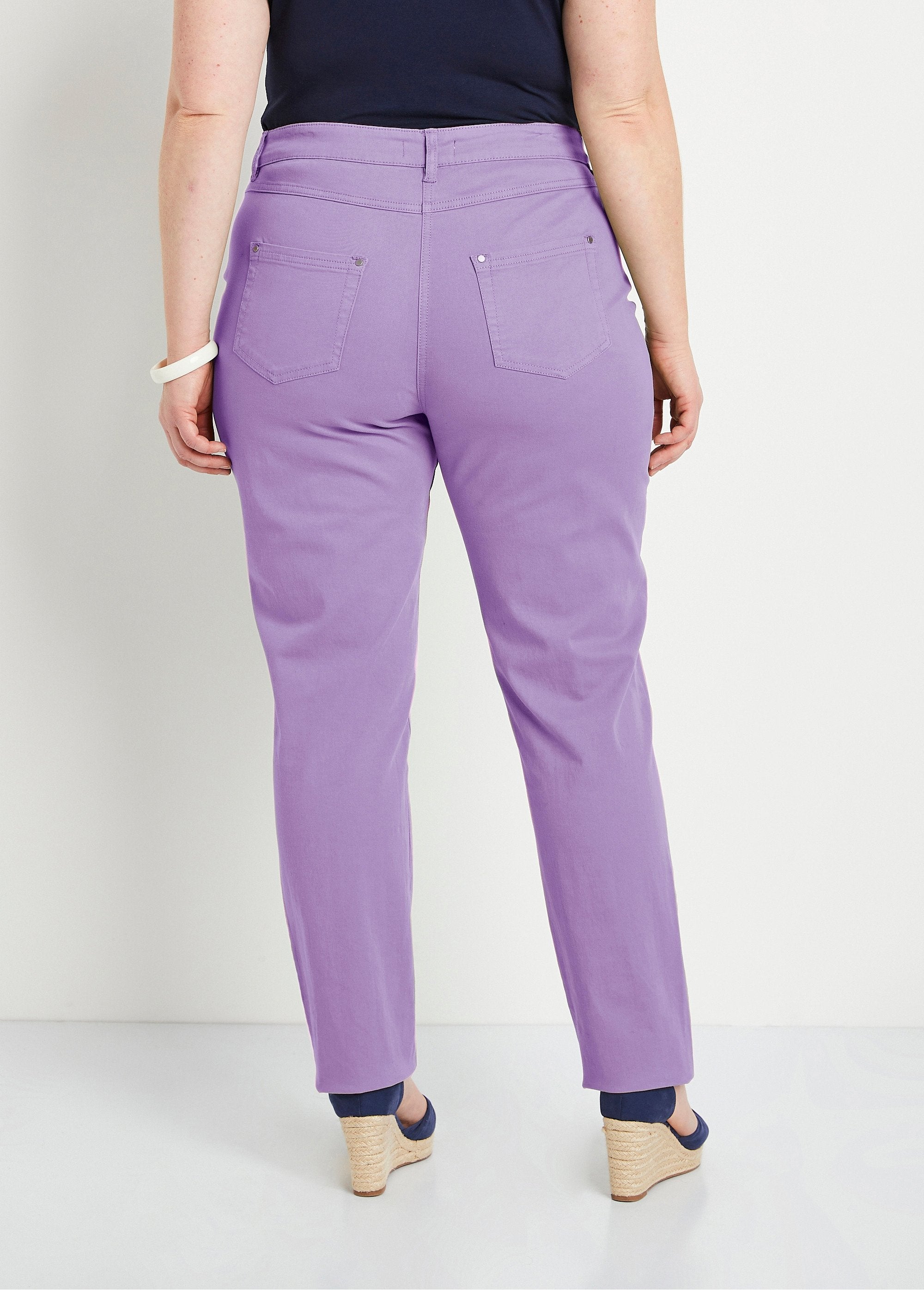 Stretch_cotton_5-pocket_straight_pants_Purple_DO1_curvy