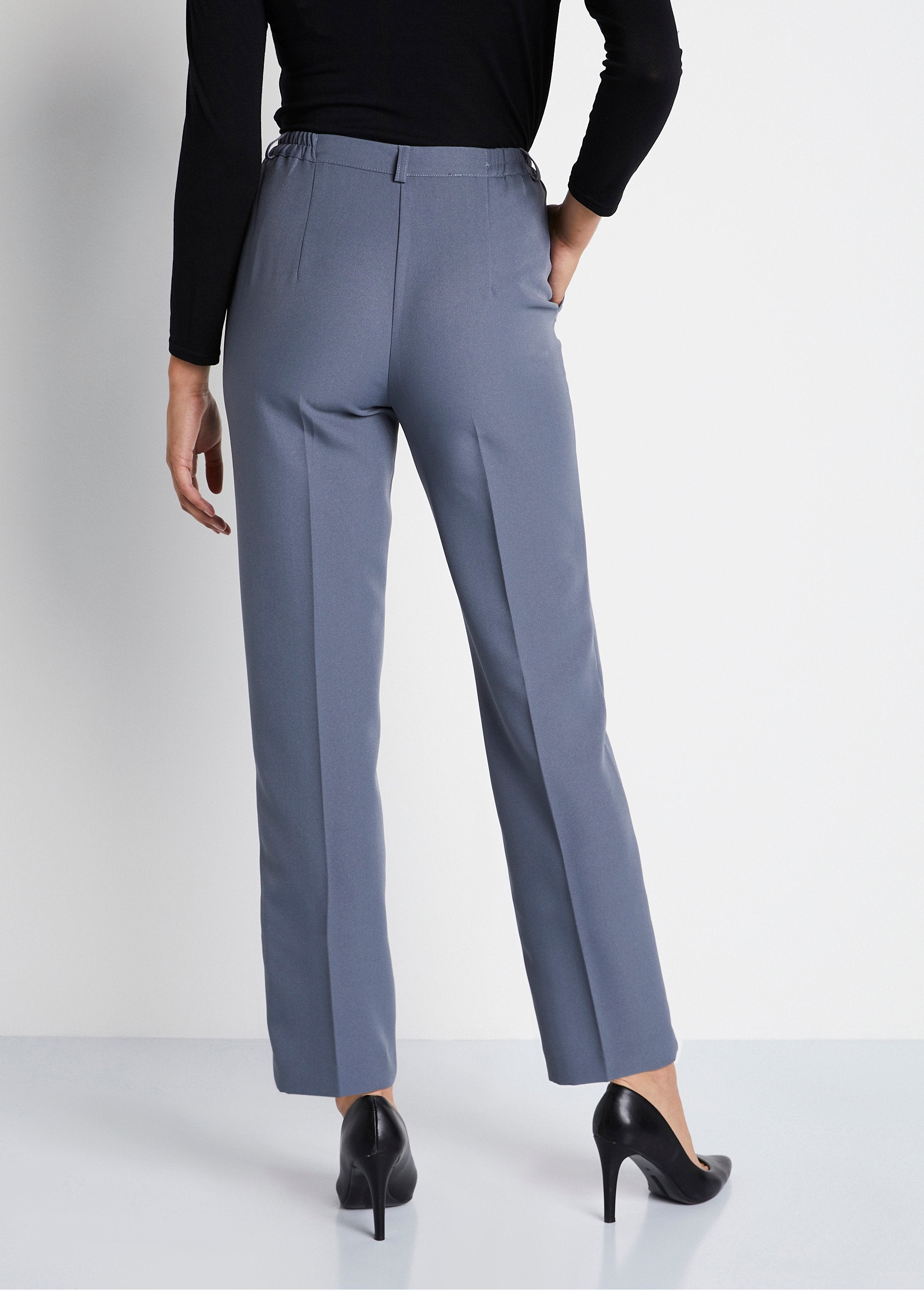 Straight_pants_with_semi-elasticated_waist,_wrinkle-free_fabric_Gray_DO1_slim