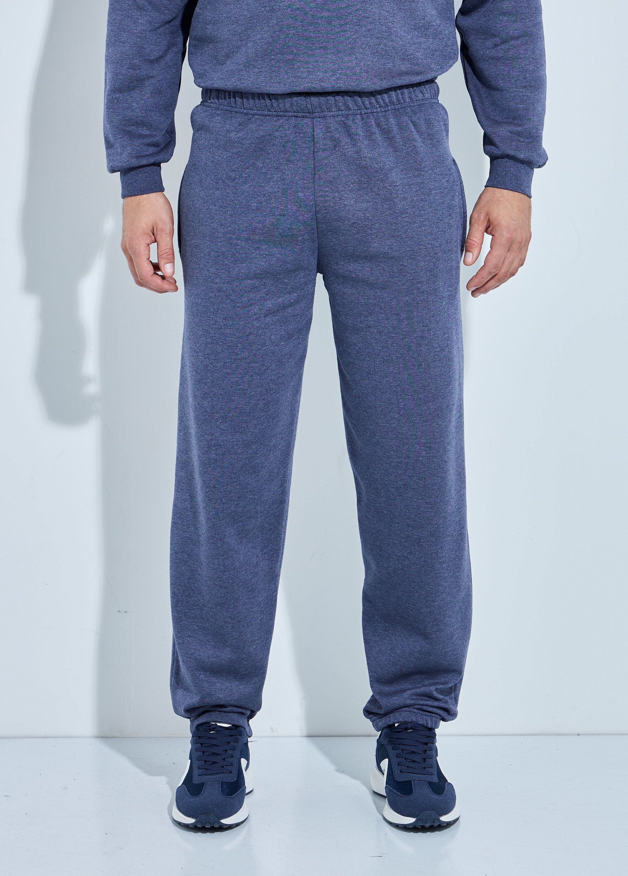 Fleece_jogging_pants_with_elasticated_hem_and_waistband_Blue_gray_FA1_slim