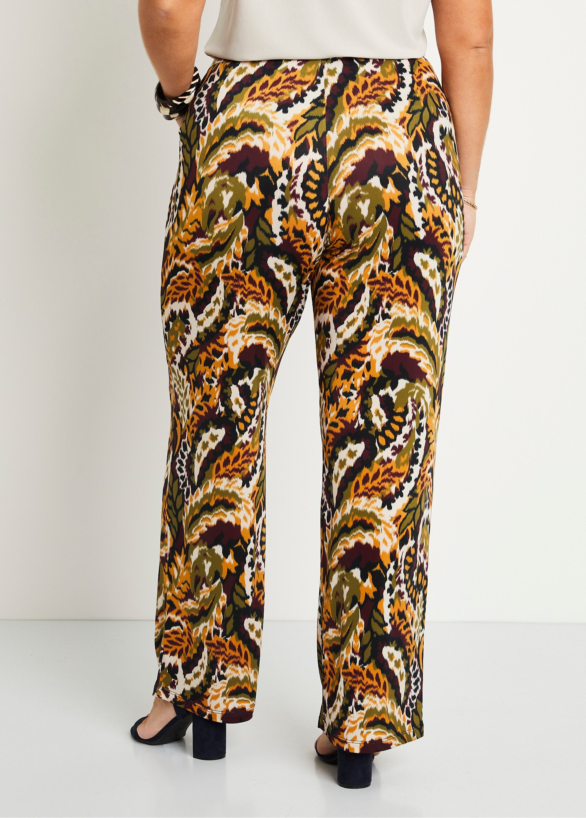 Wide_printed_elasticated_waist_pants_Ocher_and_green_DO1_curvy