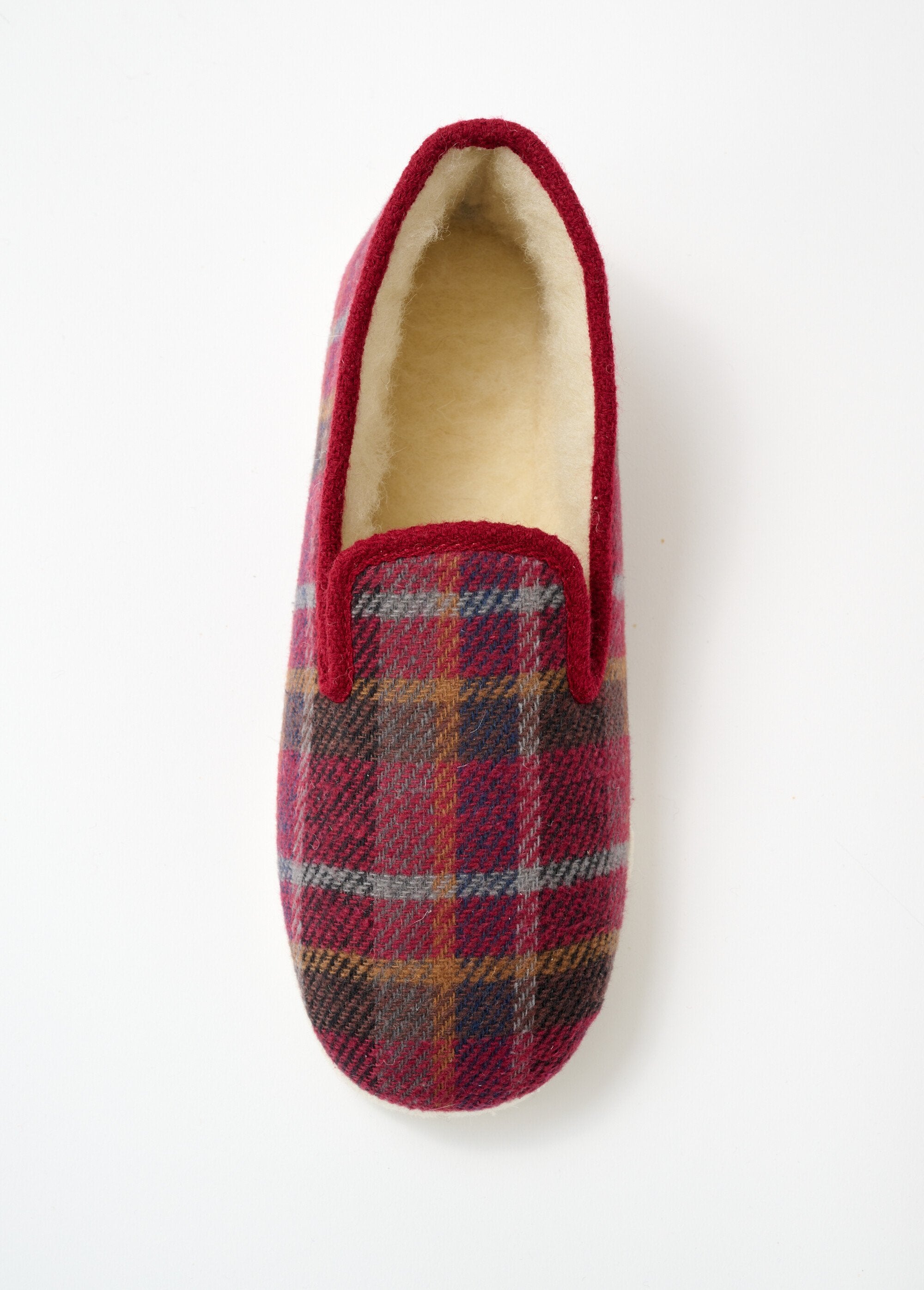 Mixed_slippers_comfort_width_felt_sole_Burgundy_Scottish_OV1_slim