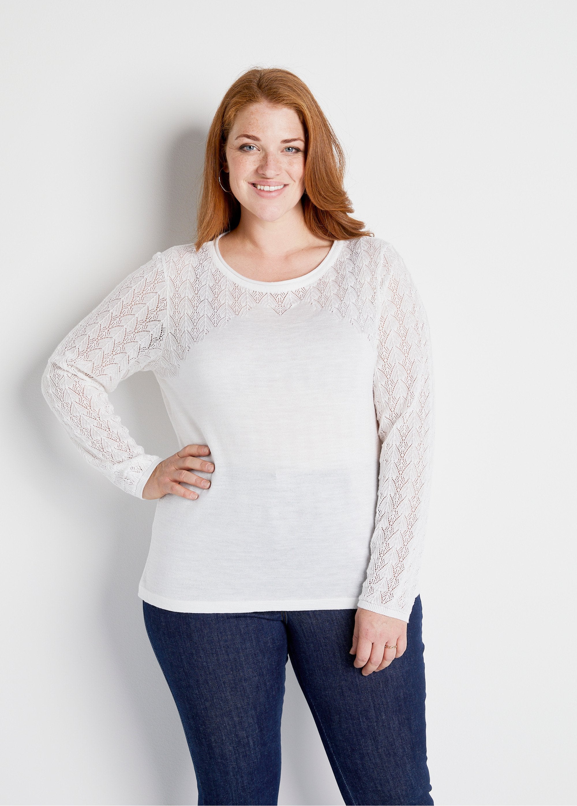 Long-sleeved_jersey_and_openwork_sweater_White_FA1_curvy