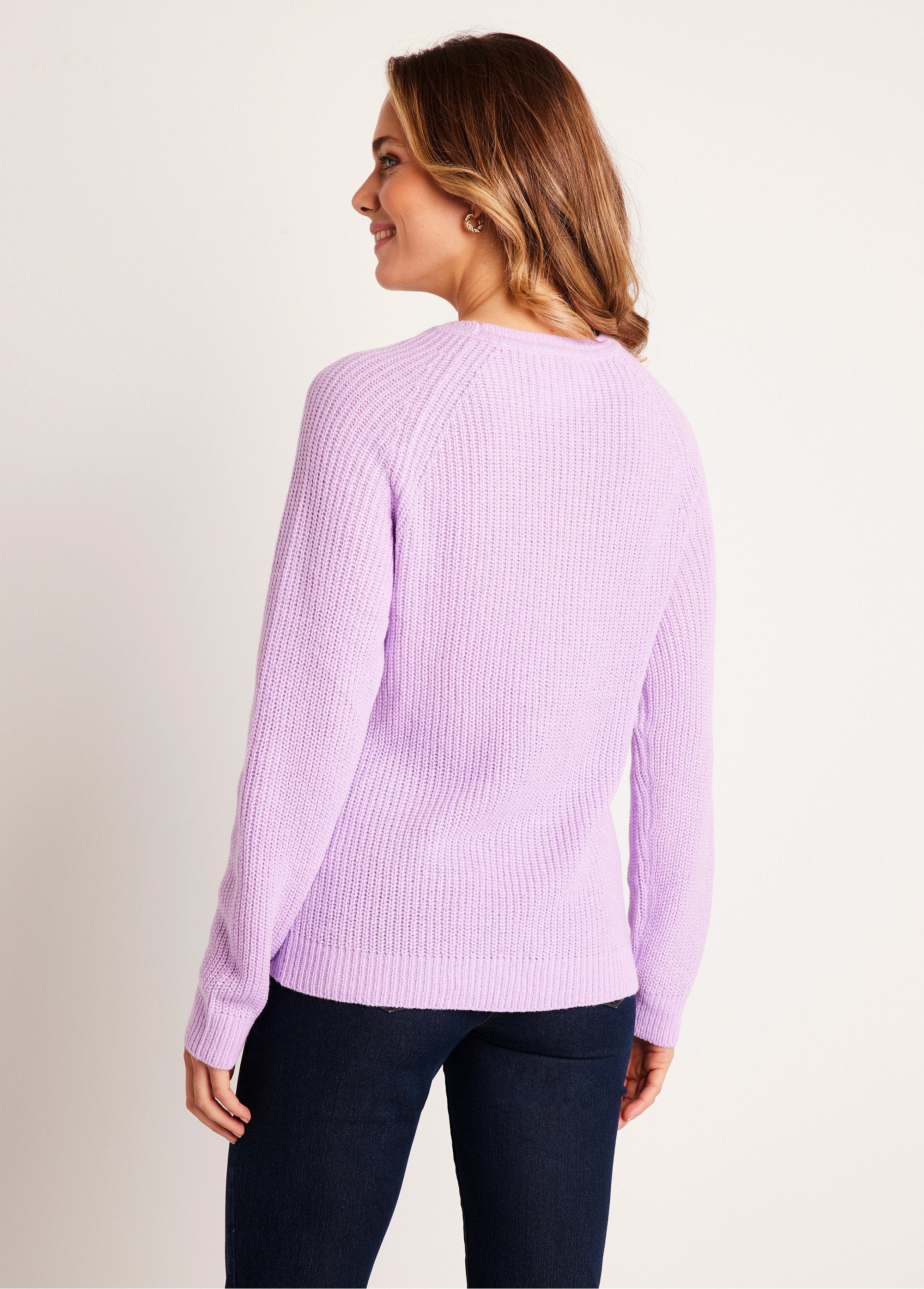 Round_neck_shiny_knit_sweater_Lilac_DO1_slim