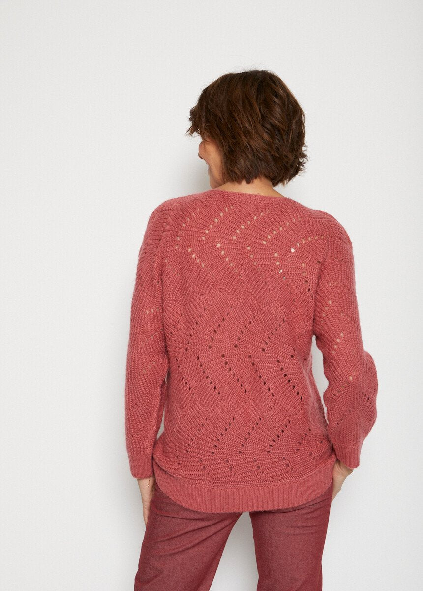 Pull_manches_chauve-souris_maille_fantaisie_Rose_DO1_slim