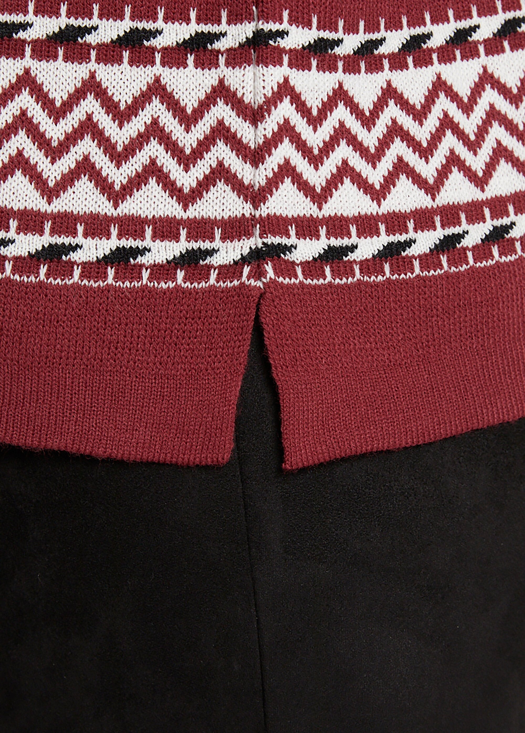 Soft_mid-length_jacquard_round_neck_tunic_sweater_Bordeaux_DE3_slim