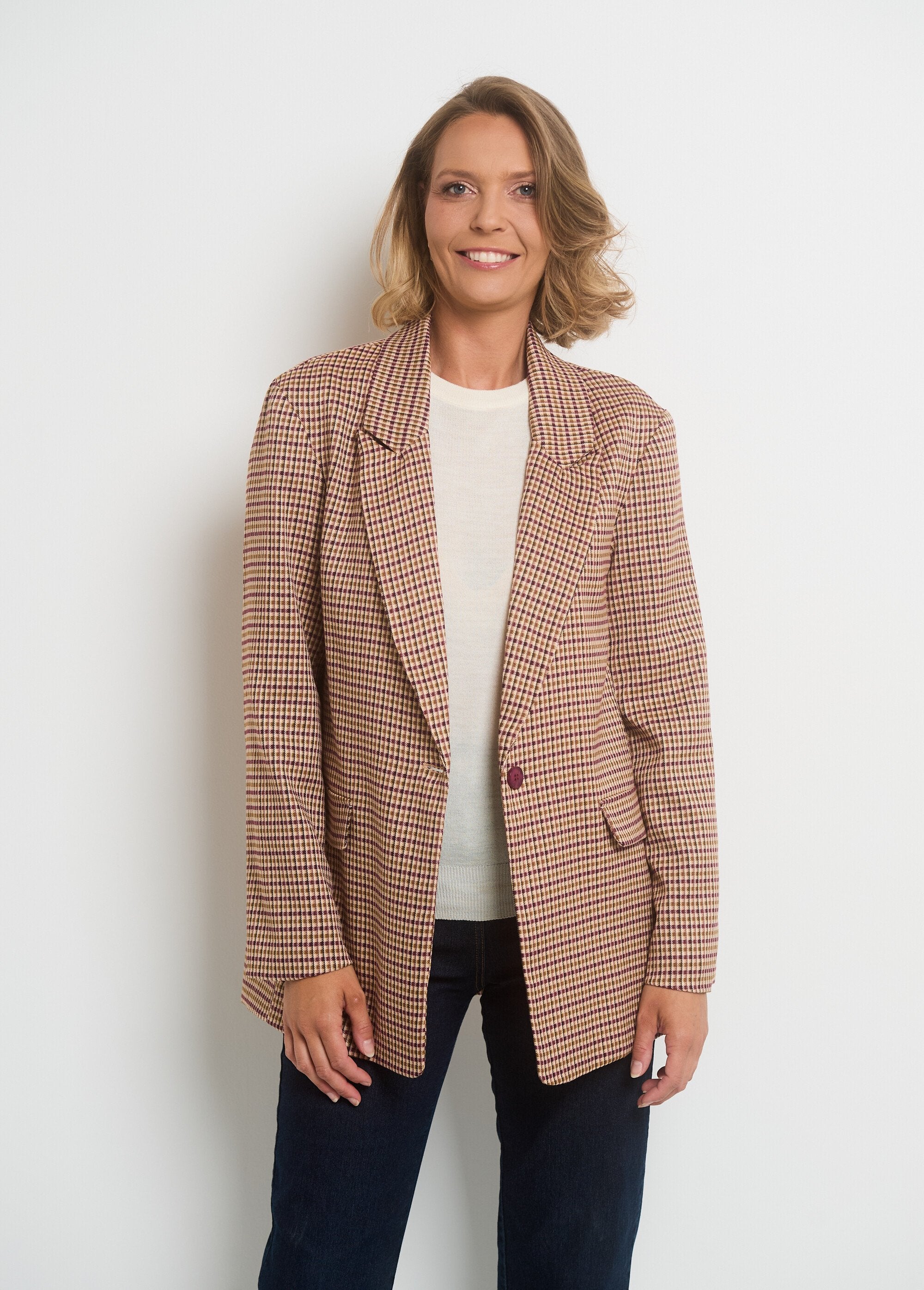 1-button_plaid_blazer_jacket_Burgundy_tiles_FA1_slim